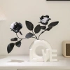 Bình hoa gốm sứ LOVE - Trang trí phòng ngủ, decor nhà cửa, bàn làm việc, giảm giá 18% còn 325.000₫ 3