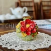Bình hoa gốm sứ Mini hút lộc đắp nổi - Trang trí cắm hoa, decor xinh, giảm giá 125k 5