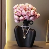 Bình Hoa Gốm Tạo Hình Nghệ Thuật - Tượng Nữ Thần Decor, Trang Trí Phòng Khách và Phòng Ngủ, Giá 100.000₫