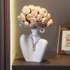 Bình Hoa Gốm Tạo Hình Nghệ Thuật - Tượng Nữ Thần Decor, Trang Trí Phòng Khách và Phòng Ngủ, Giá 100.000₫ 9