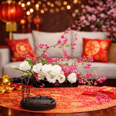 Bình hoa Magic dây xích Dona Home Decor – Điểm nhấn ảo thuật, giá 216.000₫ 2