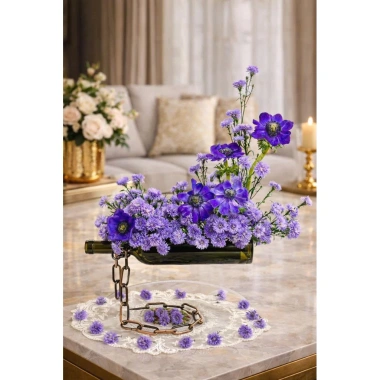 Bình hoa Magic dây xích Dona Home Decor – Điểm nhấn ảo thuật, giá 216.000₫ 7