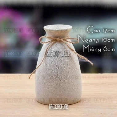 Bình hoa sứ men lạnh dạng tam giác đa màu - Giá chỉ 57.000đ, tiết kiệm ngay