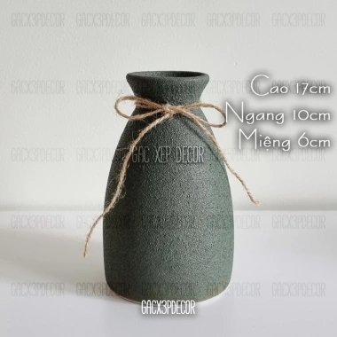 Bình hoa sứ men lạnh dạng tam giác đa màu - Giá chỉ 57.000đ, tiết kiệm ngay