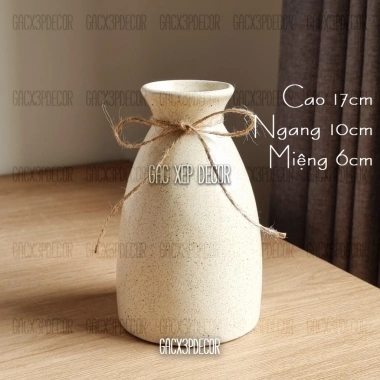 Bình hoa sứ men lạnh dạng tam giác đa màu - Giá chỉ 57.000đ, tiết kiệm ngay