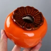 Bình hoa thủy sinh hình quả hồng - Lọ cắm hoa, chậu cây nước, decor nội thất 48.540₫ 3