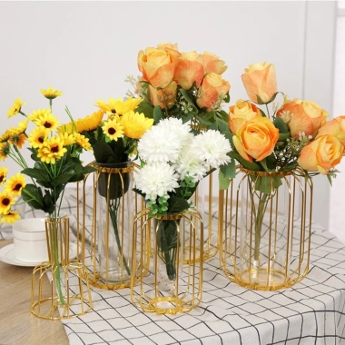 Bình Hoa Thủy Tinh Cao Cấp Đào Đông Tết 2.023 - Lọ Hoa Lồng Chim, Giá Chỉ 94.000₫ 3