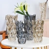 Bình hoa thủy tinh pha lê kiểu Bắc Âu sang trọng: trang trí phòng khách, giá 205.000 VND 2