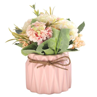 Bình hoa tú cầu phong cách Bắc Âu hoa giả kèm chậu sứ, giảm giá 20% chỉ 64.000₫ 9 Bình hoa tú cầu phong cách Bắc Âu hoa giả kèm chậu sứ, giảm giá 20% chỉ 64.000₫ 9