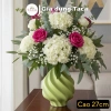 Bình Hoa Vân Vũ Pastel - Lọ Hoa Gốm Sứ Bát Tràng Tinh Tế, Giá 48.800 VND 3