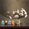 Bình lọ hoa hình tảng đá, hoa đào trang trí bàn kệ phòng khách - Giá ưu đãi 190.000đ 2