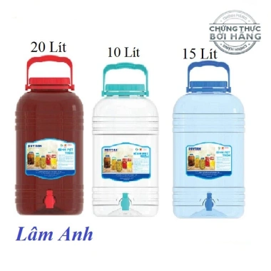 Bình Nhựa Có Vòi Đa Năng – Bình Ngâm Rượu Tiện Lợi Giá 64.500 VND Giảm Giá Từ 82.560 VND