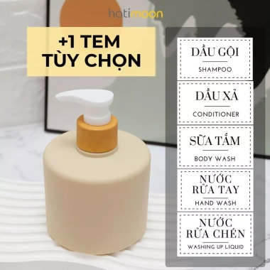 Bình nhựa Hatimoon 300ml Đựng Dầu Gội, Sữa Tắm, Mỹ Phẩm, Nước Rửa Tay - Nhiều Màu, Giá Ưu Đãi 19.500₫ 10 Bình nhựa Hatimoon 300ml Đựng Dầu Gội, Sữa Tắm, Mỹ Phẩm, Nước Rửa Tay - Nhiều Màu, Giá Ưu Đãi 19.500₫ 10