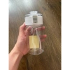 Bình nhựa Muji cao cấp trong suốt, nắp chống tràn + quai silicone – giá chỉ 30.000₫