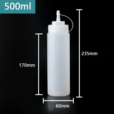 Bình nhựa sirup, nước sốt dung tích lớn, vạch chia - Chỉ 21.000₫ tại Menta Shop 7 Bình nhựa sirup, nước sốt dung tích lớn, vạch chia - Chỉ 21.000₫ tại Menta Shop 7