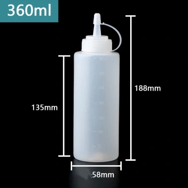 Bình nhựa sirup, nước sốt dung tích lớn, vạch chia - Chỉ 21.000₫ tại Menta Shop 10 Bình nhựa sirup, nước sốt dung tích lớn, vạch chia - Chỉ 21.000₫ tại Menta Shop 10
