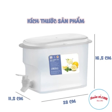 Bình nước 3.5L Việt Nhật - Vòi tiện ích, Giá chỉ 39.000đ, Tiết kiệm ngay