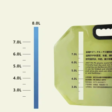 Bình Nước 8L Gấp Gọn Tiện Lợi - Dự Phòng Cắm Trại, Đi Xa, Giá Chỉ 54.000đ