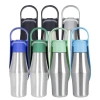 Bình nước chó TIEZI 750ml Bát 2 trong 1 thép không gỉ, dung tích lớn, không rò rỉ 9