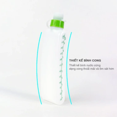 Bình nước cong PACE CURVE chạy bộ ôm sát cơ thể, chống rung xóc, Bi1 - 29.000₫ 6 Bình nước cong PACE CURVE chạy bộ ôm sát cơ thể, chống rung xóc, Bi1 - 29.000₫ 6