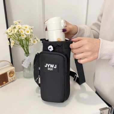 Bình Nước Đa Năng Tay Cầm, Cốc Cách Nhiệt, Dây Đeo Vai - Thể Thao & Du Lịch