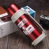 Bình nước đạp xe giữ nhiệt cao cấp KAIMONO inox 1.2L, dây đeo du lịch, phượt 10