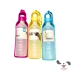 Bình nước di động 500ml cho chó mèo - Khay uống du lịch, siêu rẻ 39k tại Lido House