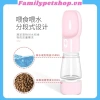 Bình nước di động cho chó mèo, dễ mang khi đi dạo, du lịch, giá chỉ 60k 4