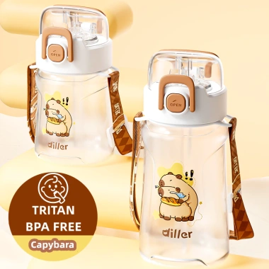 Bình nước DILLER DB-007 Tritan không BPA 400ml‑550ml, siêu bền cho thể thao & dã ngoại 4