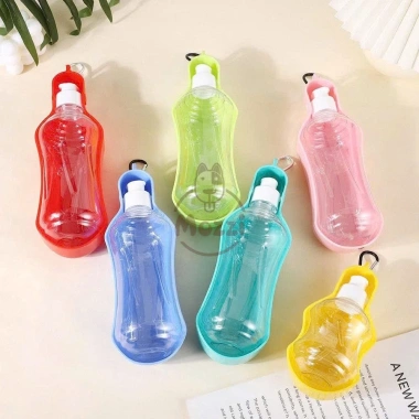 Bình nước du lịch cao cấp DiIl cho chó mèo, thiết kế tiện lợi, không rò rỉ, chỉ 57.270₫