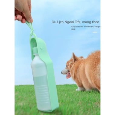 Bình nước du lịch đa năng cho chó - di động tiện lợi, giảm giá 46.336đ 4