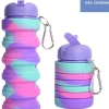 Bình nước gấp gọn 550ml silicon thông minh - Thể thao đa năng, chỉ 55.000₫ 3
