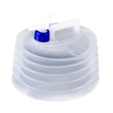 Bình nước gấp gọn Brighthor 5-15L có vòi - Tái sử dụng cho ô tô, du lịch ngoài trời