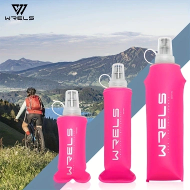Bình nước gấp gọn TPU WRELS - Siêu nhẹ, chịu va đập, phù hợp Marathon, Cắm trại, Xe đạp - Giá 95.813₫ 3