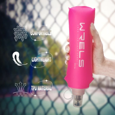 Bình nước gấp gọn TPU WRELS - Siêu nhẹ, chịu va đập, phù hợp Marathon, Cắm trại, Xe đạp - Giá 95.813₫ 6