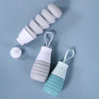 Bình Nước Gập Silicone Siêu Nhẹ - Du Lịch, Thể Thao Di Động, Giá 197k 9