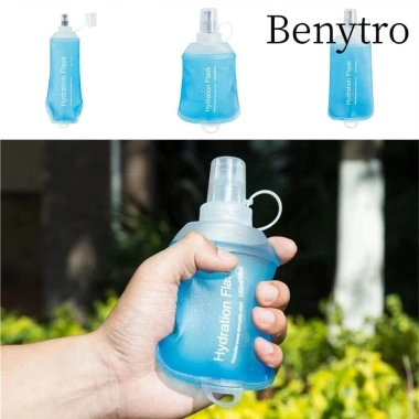 Bình nước gấp TPU 150-500ml – Bình mềm nhẹ, tiện dùng xe đạp & thể thao, giá 109k