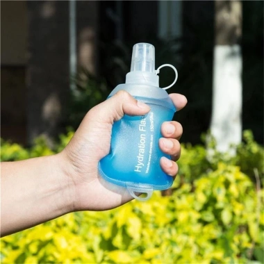 Bình nước gấp TPU 150-500ml – Bình mềm nhẹ, tiện dùng xe đạp & thể thao, giá 109k