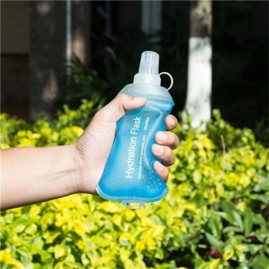 Bình nước gấp TPU 150-500ml – Bình mềm nhẹ, tiện dùng xe đạp & thể thao, giá 109k