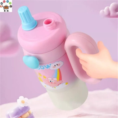 Bình Nước Giữ Nhiệt Rainbow Inox 850ml - Cốc Uống, Ly Americano, Giá 117.000