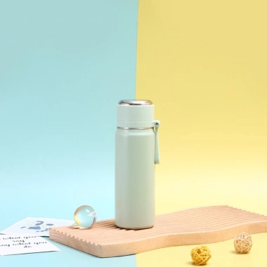 Bình nước giữ nhiệt STATIONWA 500ml - Cốc cà phê chống rò rỉ, dây silicon thép 316, lọc chân không du lịch 162.250 VND