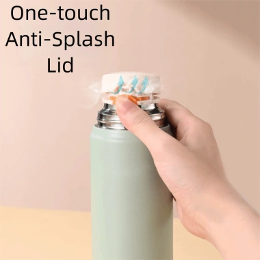 Bình nước giữ nhiệt STATIONWA 500ml - Cốc cà phê chống rò rỉ, dây silicon thép 316, lọc chân không du lịch 162.250 VND