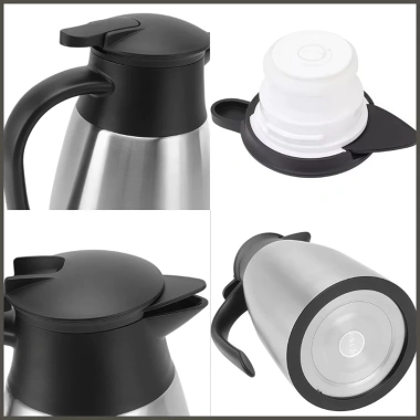 Bình Nước Inox 304 2L Nắp Vặn Kín – Giữ Lạnh Lâu, Cho Gia Đình & Văn Phòng, 160k 6