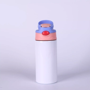 Bình nước inox trẻ em giữ nhiệt, tay cầm tiện, chống rò rỉ, di động du lịch 136k