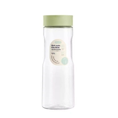 Bình nước Kita Brisk 1,5L Inochi dạng trượt - Đựng detox, giữ nước mát trong tủ lạnh, giá ưu đãi 50.440₫ 5