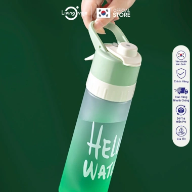 Bình Nước LivingOn 600ml Nhựa PC+PP Có Vòi Xịt, Kèm Gioăng Silicon Chống Rò Rỉ - 99.000₫ 6 Bình Nước LivingOn 600ml Nhựa PC+PP Có Vòi Xịt, Kèm Gioăng Silicon Chống Rò Rỉ - 99.000₫ 6