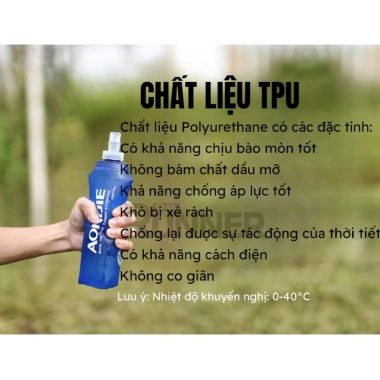 Bình Nước Mềm Không Vòi SD09 250ml & SD10 500ml Gấp Gọn - Giá 199k Giảm Giá 5