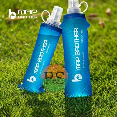 Bình nước mềm Mapbrother 250ml-500ml dùng cho chạy bộ, đạp xe, cầm tay hoặc đeo trong đai/balo - Giá 118.000 VND