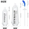 Bình Nước Mềm TPU Silicone Gập Lại 300/500/700ml - Vòi Lớn, Ống Hút, Dành Cho Thể Thao, Du Lịch - Giá 60.500₫ 2