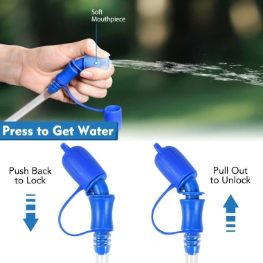 Bình Nước Mềm TPU Silicone Gập Lại 300/500/700ml - Vòi Lớn, Ống Hút, Dành Cho Thể Thao, Du Lịch - Giá 60.500₫